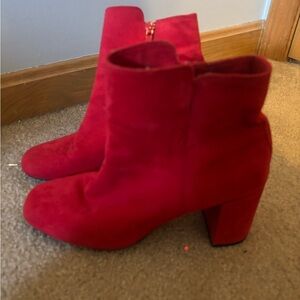 Red boots